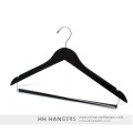 Wholesale Locked Trousers Bar Wooden Tops Set Hangers